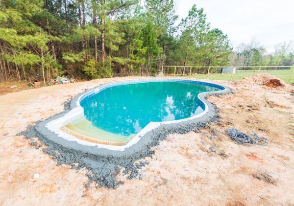 Pool Landscape Leveling in Yakima