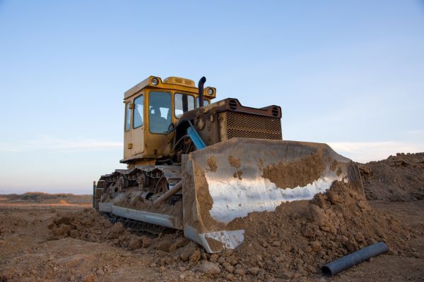 Bulldozer Land Grading in Yakima