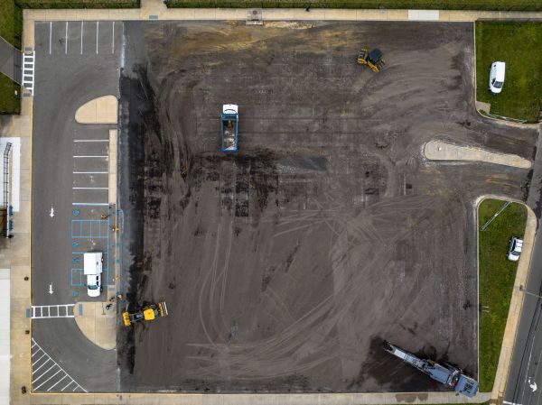 Parking Lot Excavation in Yakima