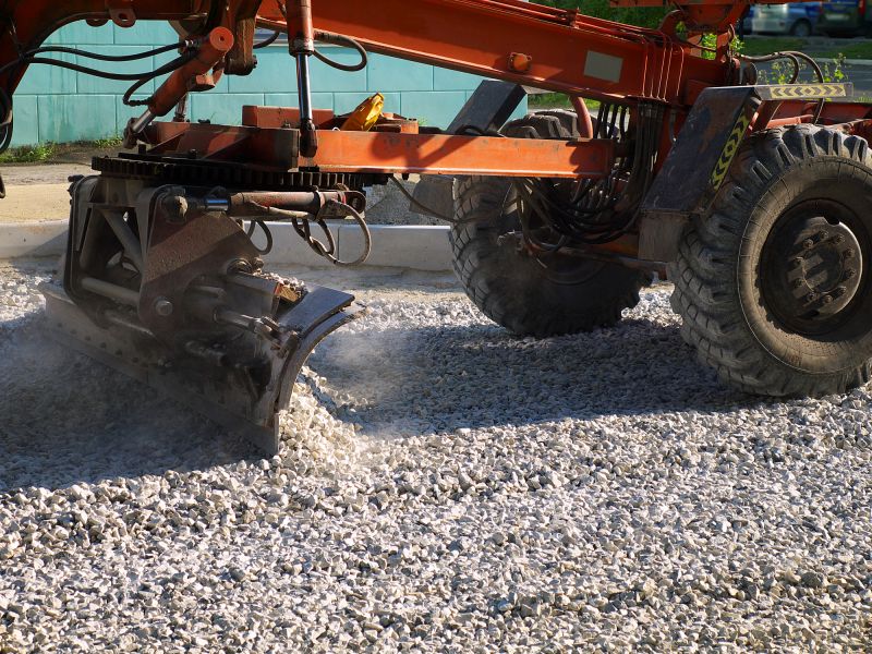 Gravel Pad Installation detail